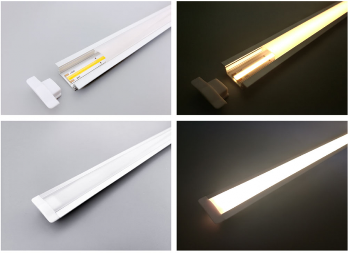 Manche lumen libre 24V 384 LED/M de la luz de tira de la MAZORCA LED del microprocesador de tirón el alto 3 años de garantía
