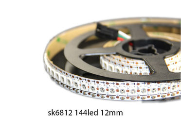 Tira direccionable de SK6812 5v Rgb LED, 144LED/iluminación de tira de alto rendimiento del metro LED
