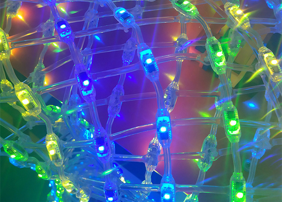 Iluminación casera de la decoración 3D LED del pixel de 12VDC de los festivales flexibles de la lámpara