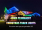 40 mm Rgb Rgbw Permanente Luces de pista de Navidad IP68 Iluminación navideña Modulos de píxeles Luz de punto