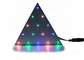 Luz del panel de la lámpara DMX512 SMD5050 RGB del pixel del panel LED del triángulo para la decoración