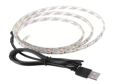 Luces de tira flexibles del poder más elevado LED, luz al aire libre de la cinta del 14.4W/M 5V DC Rgb LED 