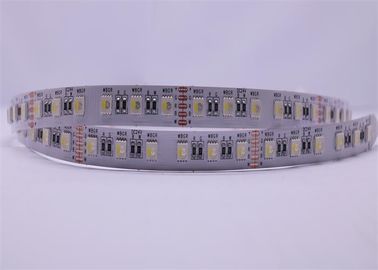 5050 luces de tira flexibles de RGBW LED 72 LED/M, 23W luz de la cinta del multicolor LED