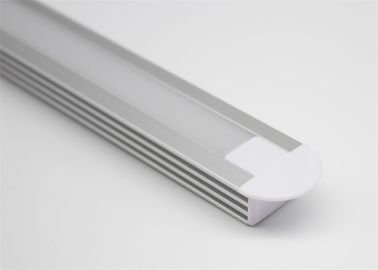 Vivienda de aluminio ahuecada linear de la luz de tira del perfil LED del LED para el disipador de calor