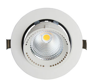 Techo fresco Downlights del blanco LED del cardán de 40 vatios con alta eficacia de la iluminación