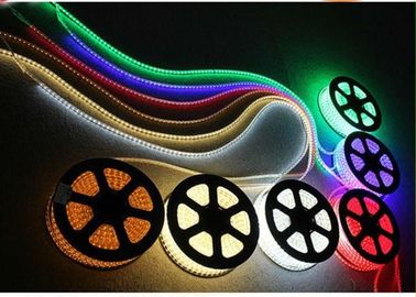 Luz de tira Driverless del alto voltaje LED del RGB, tira cambiante a todo color de RoHS LED
