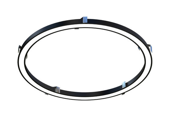 Longitud de aluminio interior de la barra del material 100-2500m m del difusor del perfil PMMA/PC del LED