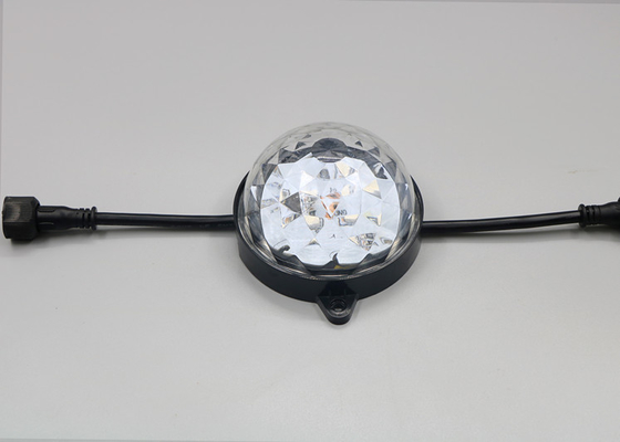 pixel elegante LED del Rgb Ws2811 del diámetro de 130m m con la base de la cubierta y del aluminio del diamante