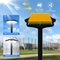 ABS 60w LED luz solar para jardín IP67 para el exterior calle camino camino patio de casa