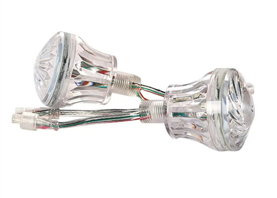 24v RGB WS2811/UCS1903 LED Luz de diversión Luz de píxel Cabochon LED 60mm 18 Leds