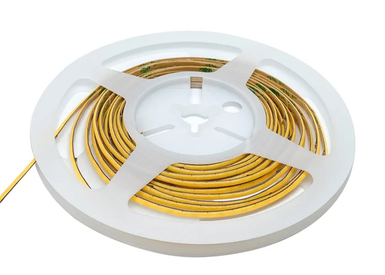 3 mm Ultra estrecho COB LED de banda de cuerda armario armario luz de fondo de TV 400LEDs / M