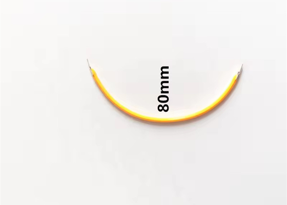 80 mm de longitud Flexible luz de fideos LED para Filamento incandescente de Navidad