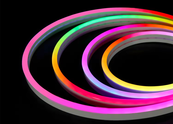 Smart Neon LED Rope Light Kit DC5V RGB Neon 1M 2M 5M IP67 DIY Neon Light Strip Bluetooth TUYA WIFI Aplicación de música