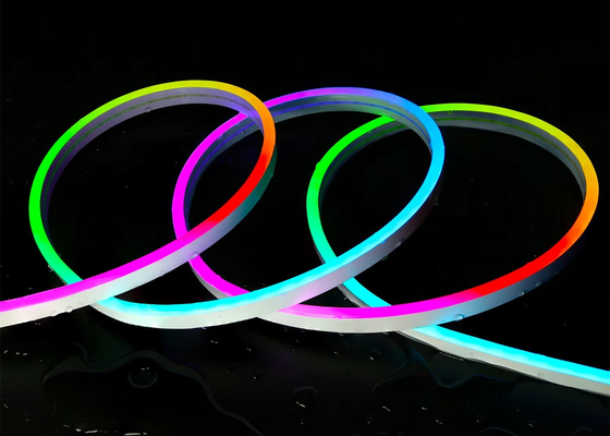 Smart Neon LED Rope Light Kit DC5V RGB Neon 1M 2M 5M IP67 DIY Neon Light Strip Bluetooth TUYA WIFI Aplicación de música