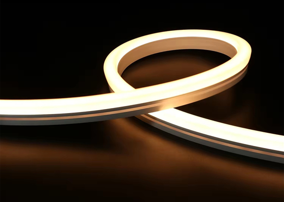 1220 Bend lateral impermeable IP67 Flexible LED Light Strip para iluminación exterior en silicona flexible