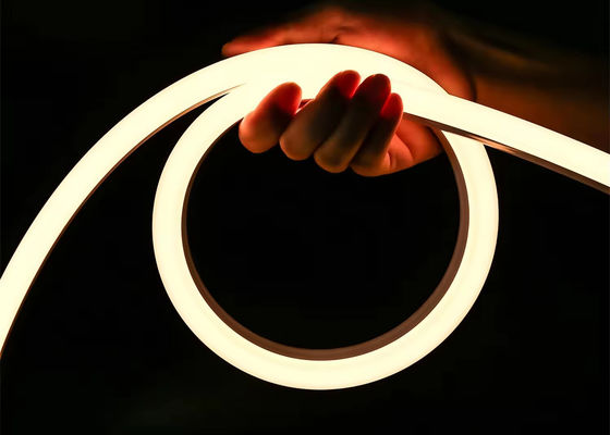 1220 Bend lateral impermeable IP67 Flexible LED Light Strip para iluminación exterior en silicona flexible