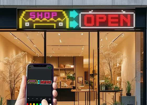 32*192 Camiones de pantalla LED programable de fila doble Animación interactiva Pantalla frontal trasera flexible
