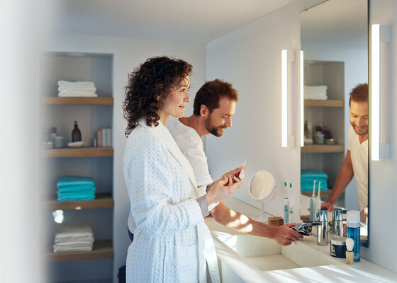 S14s S14d tubo LED, S14 luz de la vanidad LED, S14 lámpara de gabinete del tubo de filamento, tubo lineal, 5W / 300MM