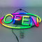Muestra abierta Flex Light Magic Color Shop de la barra de neón de la prenda impermeable LED