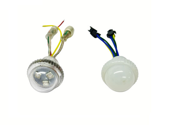 Inmune a agua 26 mm Dc12v UCS1903/WS2811 Luz de píxel LED Control inteligente RGBIC Iluminación decorativa de parques de diversiones multicolor