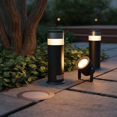 Iluminación exterior Dispositivos de iluminación LED con una vida útil de 50 diseñados para cumplir con estrictos estándares de seguridad y rendimiento